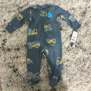 Carters Tractor Footie